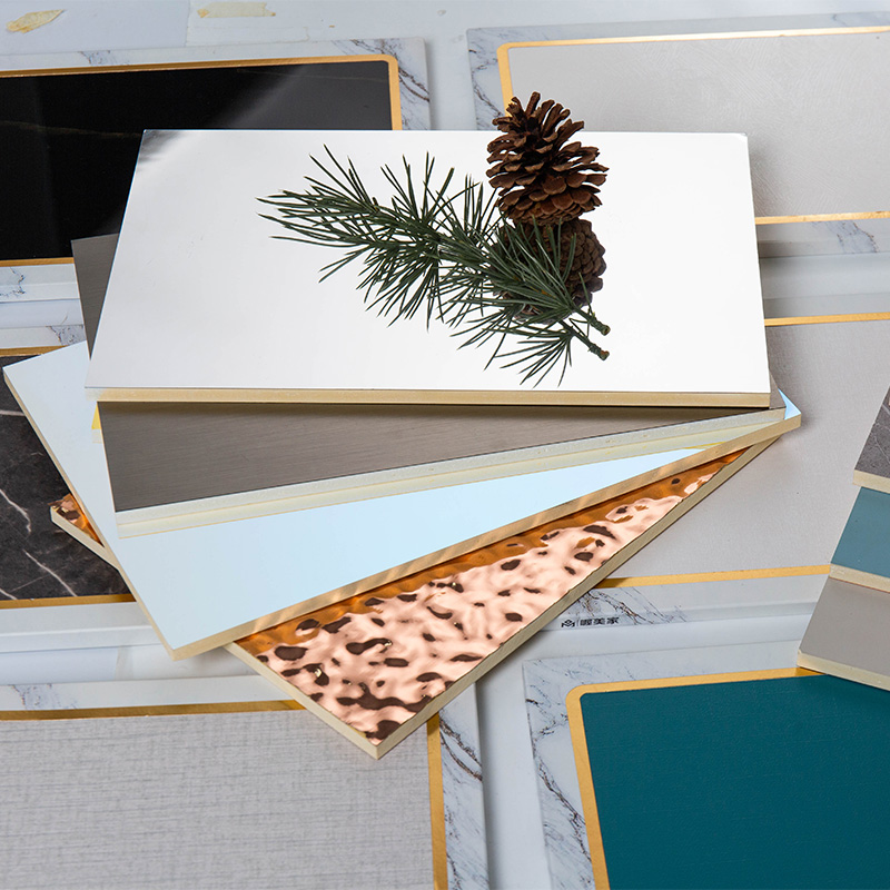 YXWPC1225 Spesso 5 mm di larghezza 122 cm Larghezza per interni/esterni per decorazioni per decorazioni per parete WPC WPC