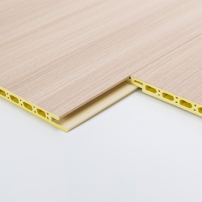 Yxwpc609 spessore 9mm 60 cm di larghezza di larghezza installazione rapida pannello wpc pannello integrato pannello integrato parete in fibra di legno in legno