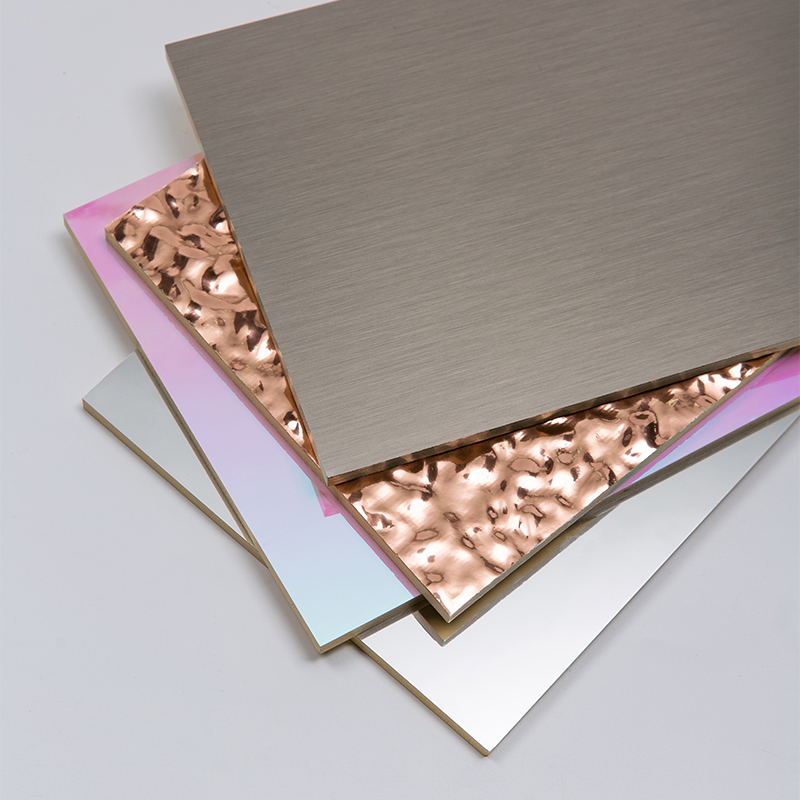 Pannello a parete WPC curvo - rivestimento 3D flessibile e resistente all'umidità per interni YXWPC1229