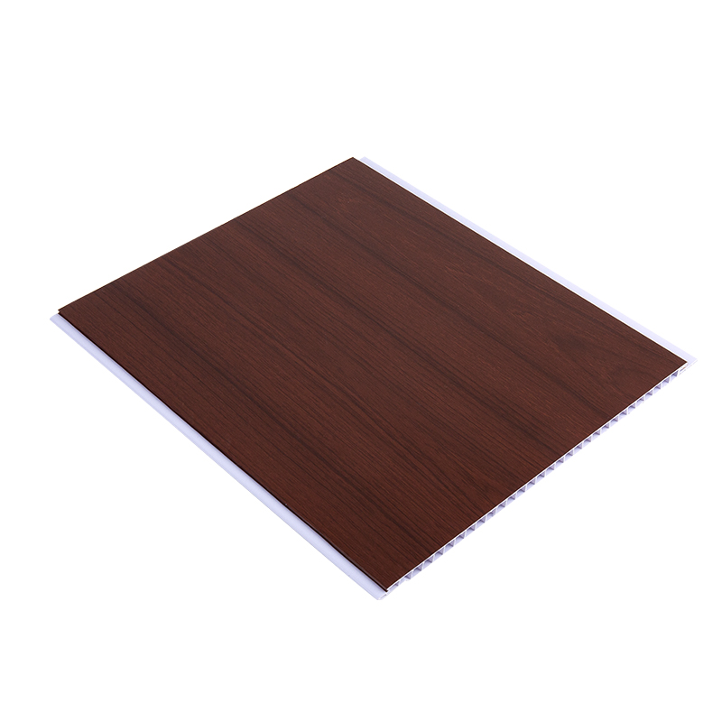 Pannello a parete in PVC acustico in legno in legno di noce YXPVC2575